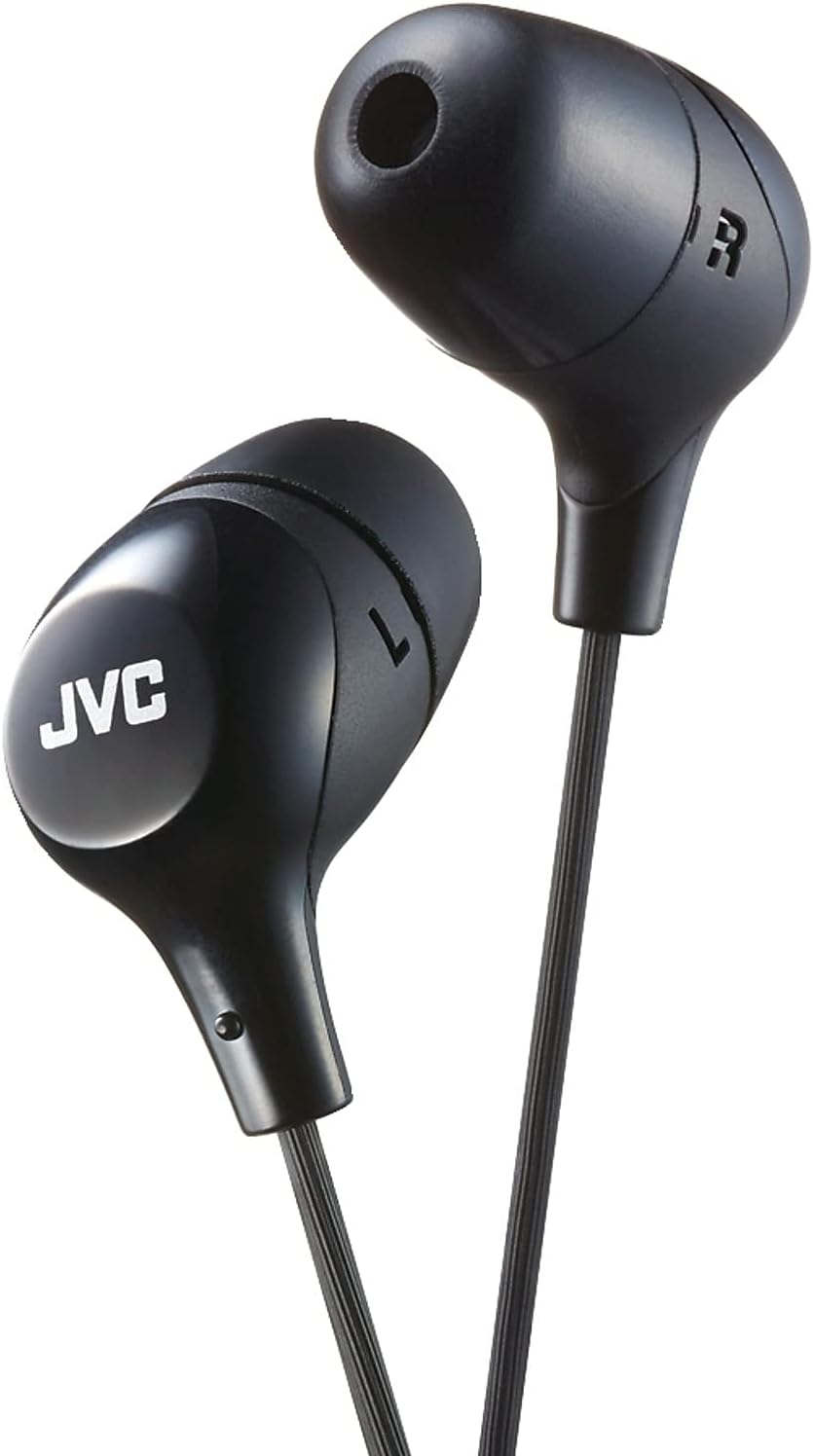 Original JVC Gumy & Marshmallow Earbuds | No Mic | Deep Bass | Soft Fit | Tangle-Free | Used/Open Box