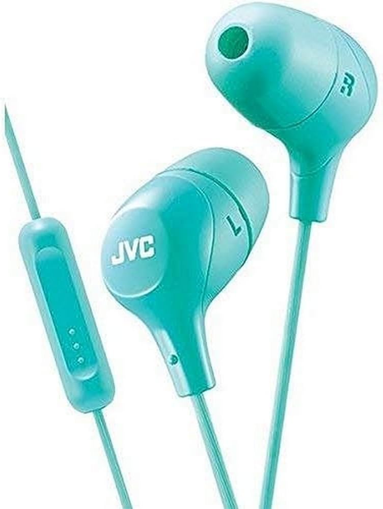 Original JVC Gumy & Marshmallow Earbuds | No Mic | Deep Bass | Soft Fit | Tangle-Free | Used/Open Box