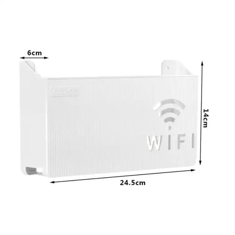 Wall-Mounted WiFi Router Box - Organize Wires (Black/White/Gray)