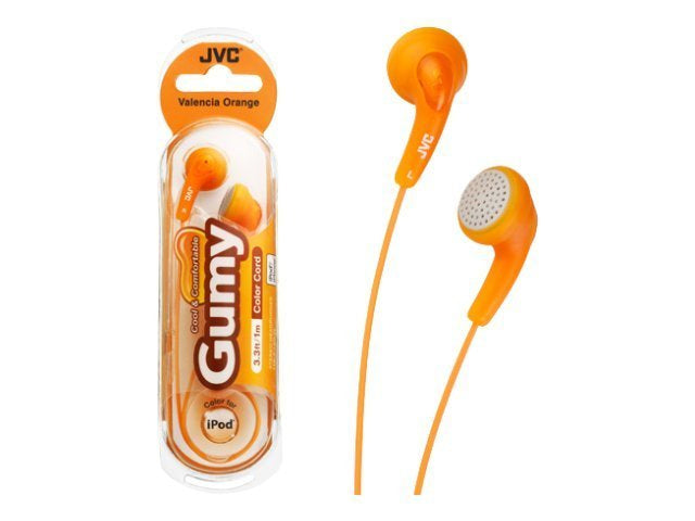 Original JVC Gumy & Marshmallow Earbuds | No Mic | Deep Bass | Soft Fit | Tangle-Free | Used/Open Box