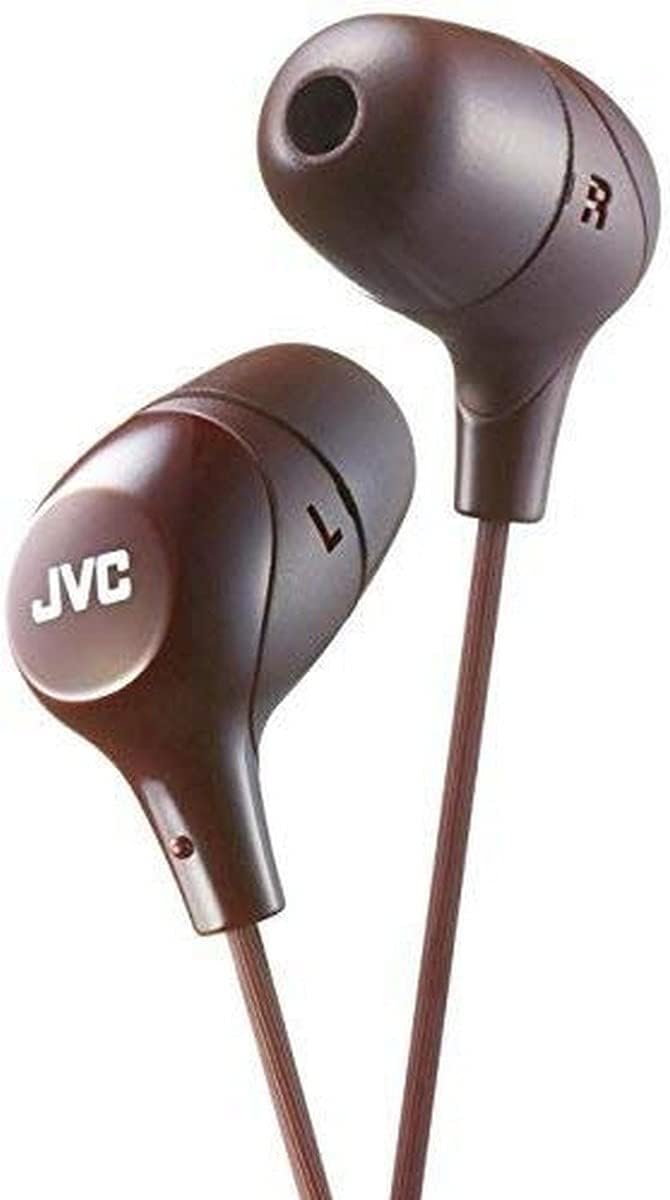 Original JVC Gumy & Marshmallow Earbuds | No Mic | Deep Bass | Soft Fit | Tangle-Free | Used/Open Box