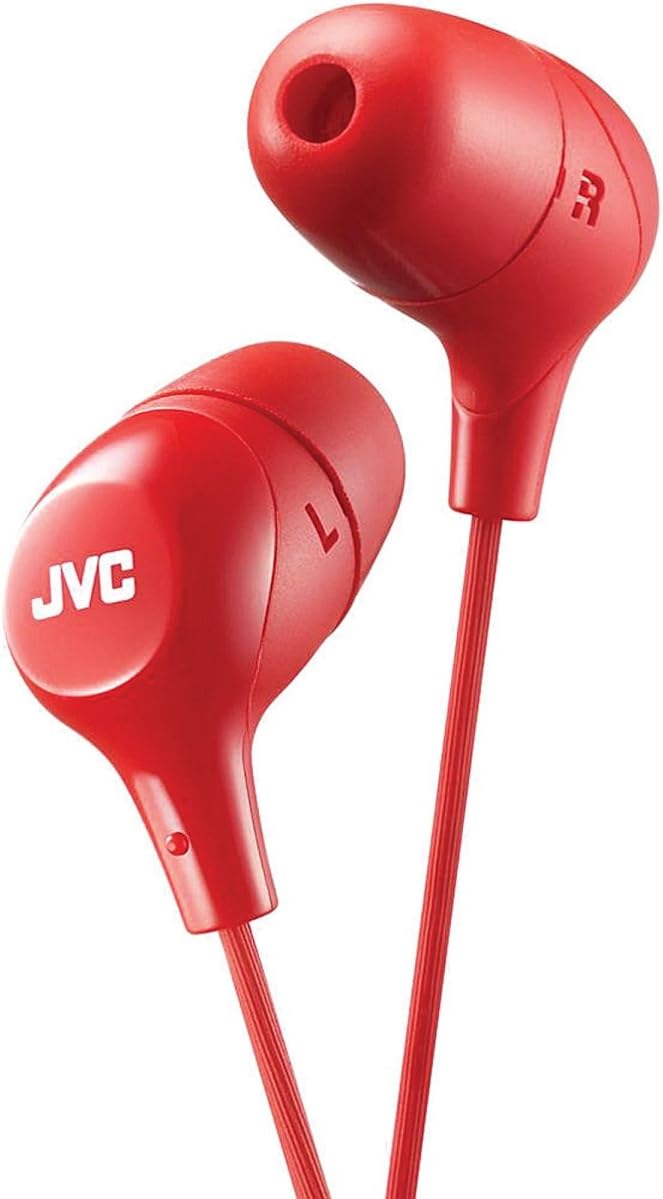 Original JVC Gumy & Marshmallow Earbuds | No Mic | Deep Bass | Soft Fit | Tangle-Free | Used/Open Box
