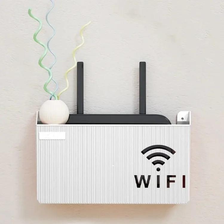 Wall-Mounted WiFi Router Box - Organize Wires (Black/White/Gray)
